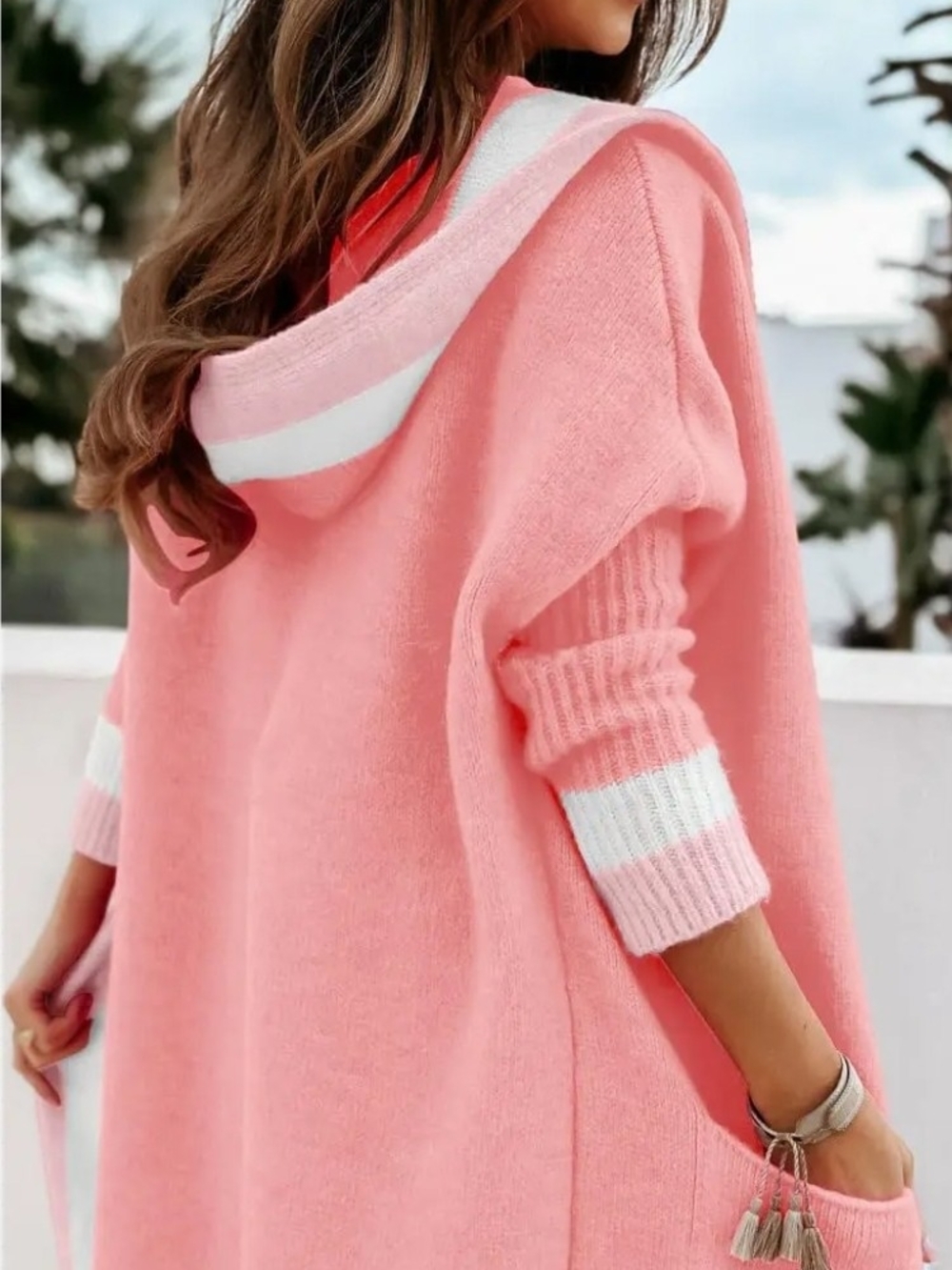 Pink Women’s Sweater - Size L